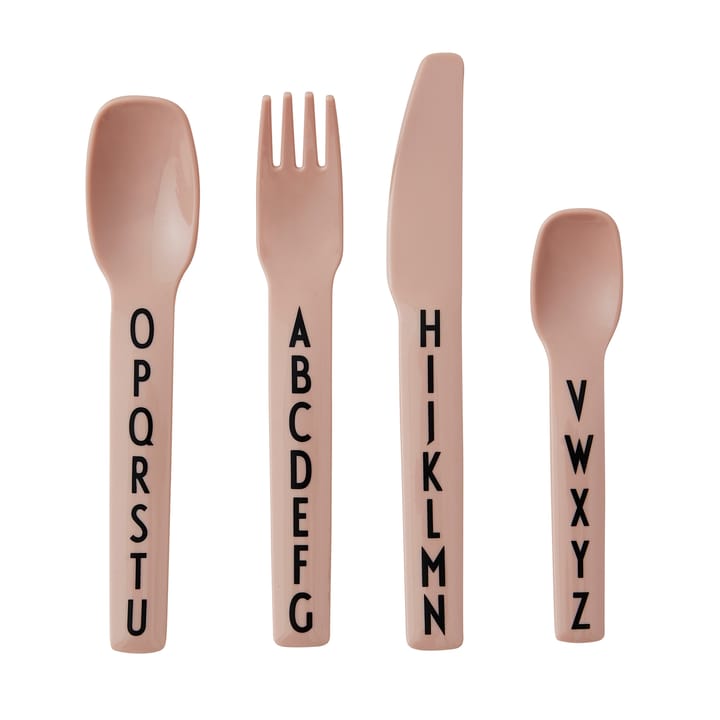 Design Letters kinderbestek melamine - Nude - Design Letters