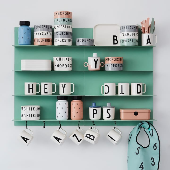 Design Letters kinderbestek melamine, Nude Design Letters