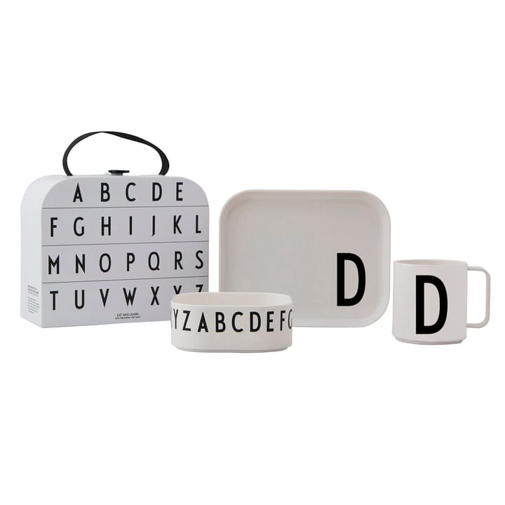 Design Letters kinderservies set - D - Design Letters