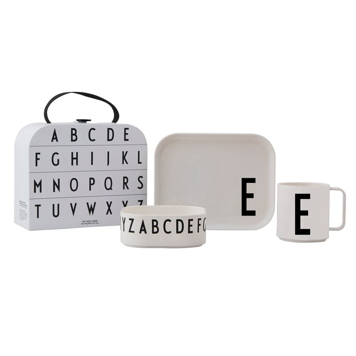 Design Letters kinderservies set - E - Design Letters