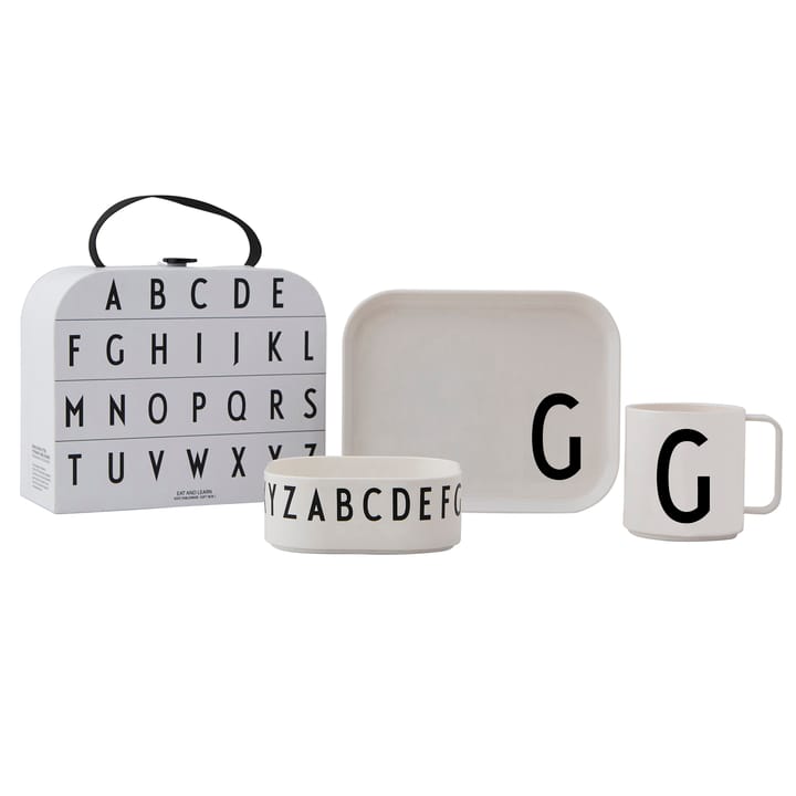 Design Letters kinderservies set - G - Design Letters