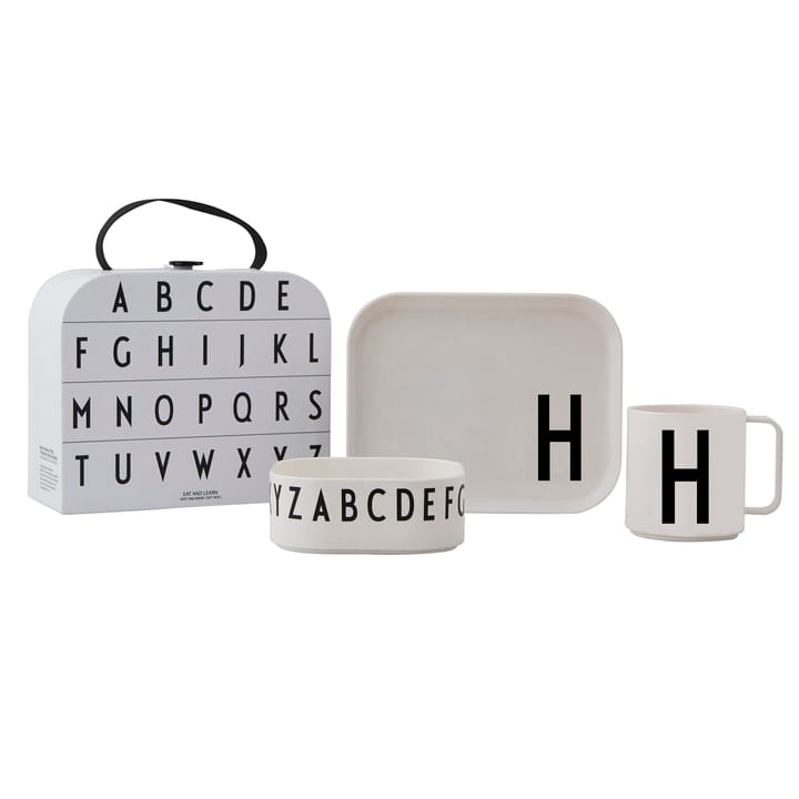 Design Letters kinderservies set - H - Design Letters