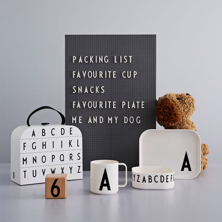 Design Letters kinderservies set - H - Design Letters