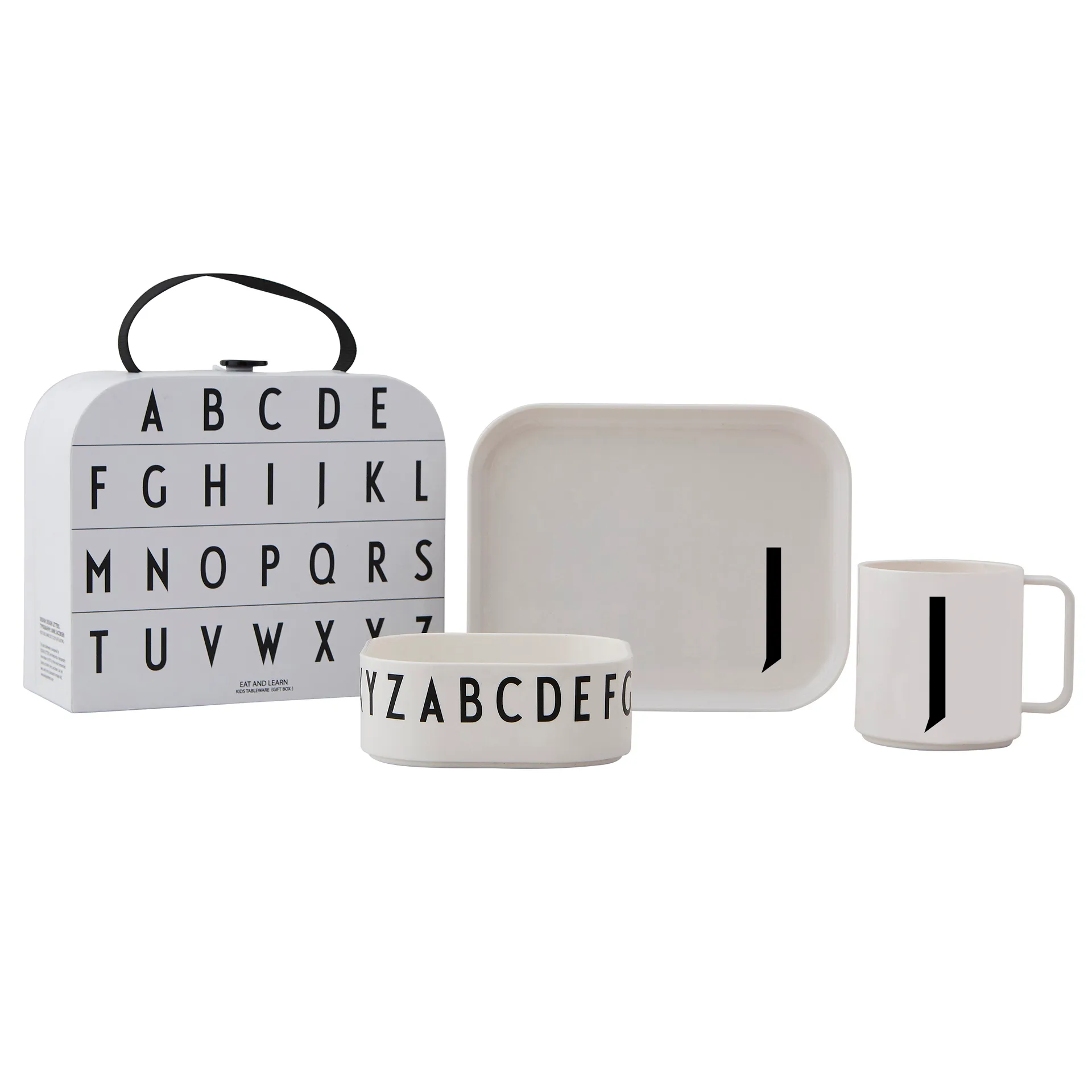 Design Letters kinderservies set, J Design Letters