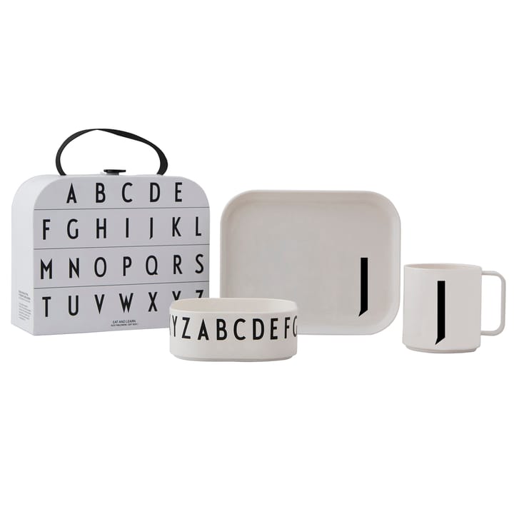 Design Letters kinderservies set - J - Design Letters
