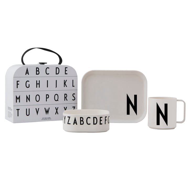 Design Letters kinderservies set - N - Design Letters