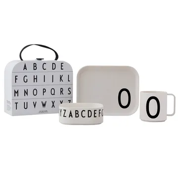 Design Letters kinderservies set - O - Design Letters