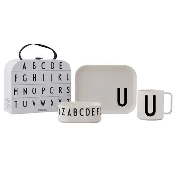 Design Letters kinderservies set - U - Design Letters