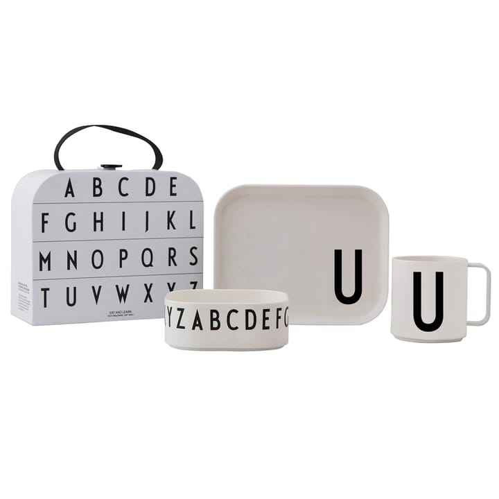 Design Letters kinderservies set - U - Design Letters