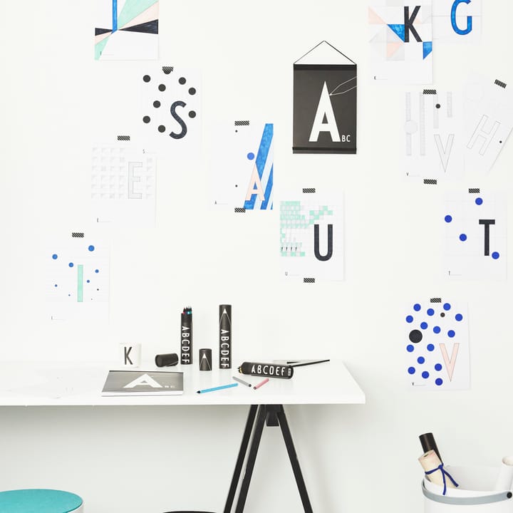 Design Letters kleurpotloden, 15-pack - letters Design Letters