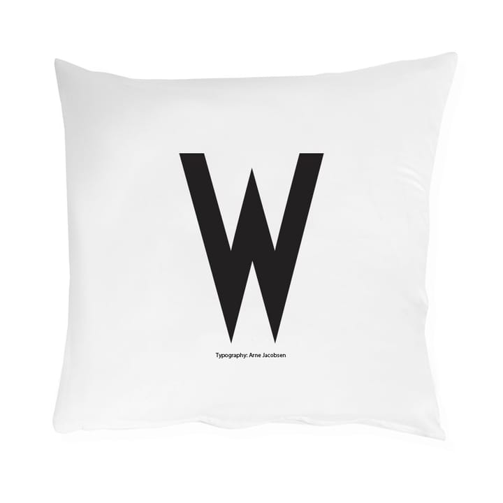 Design Letters kussenhoes 60 x 50 cm. - W - Design Letters