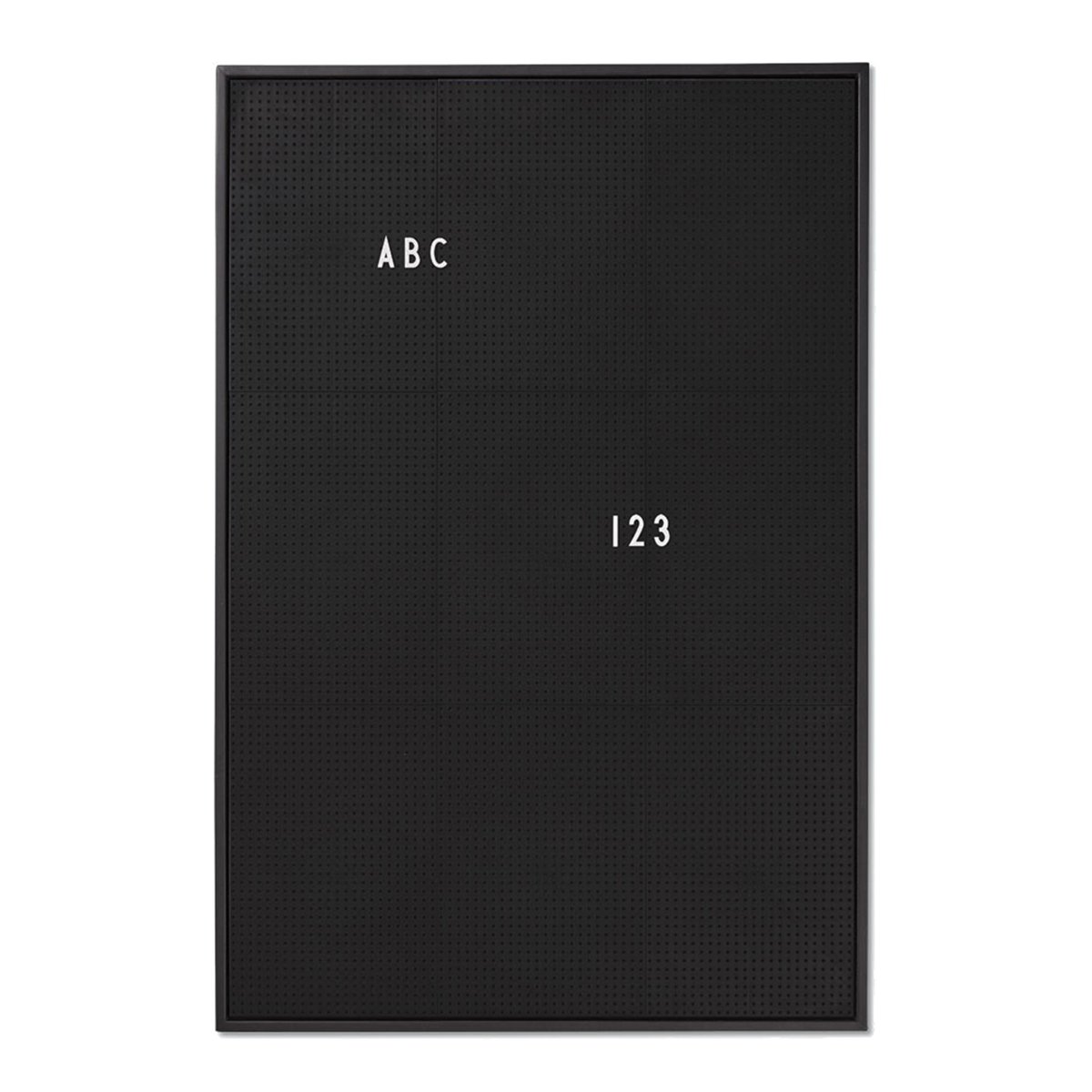Design Letters letterbord A2 zwart | Scandinavisch Interieur | Prikborden | Zwart