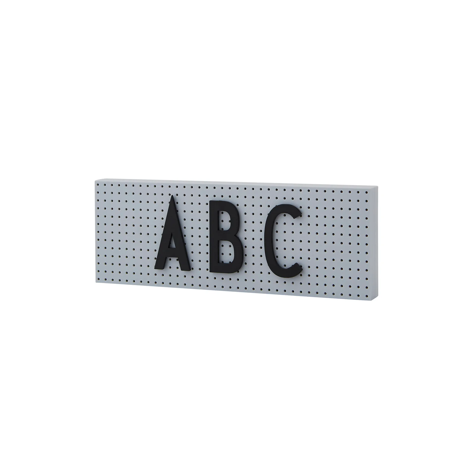 Design Letters letterbord klein, grijs Design Letters