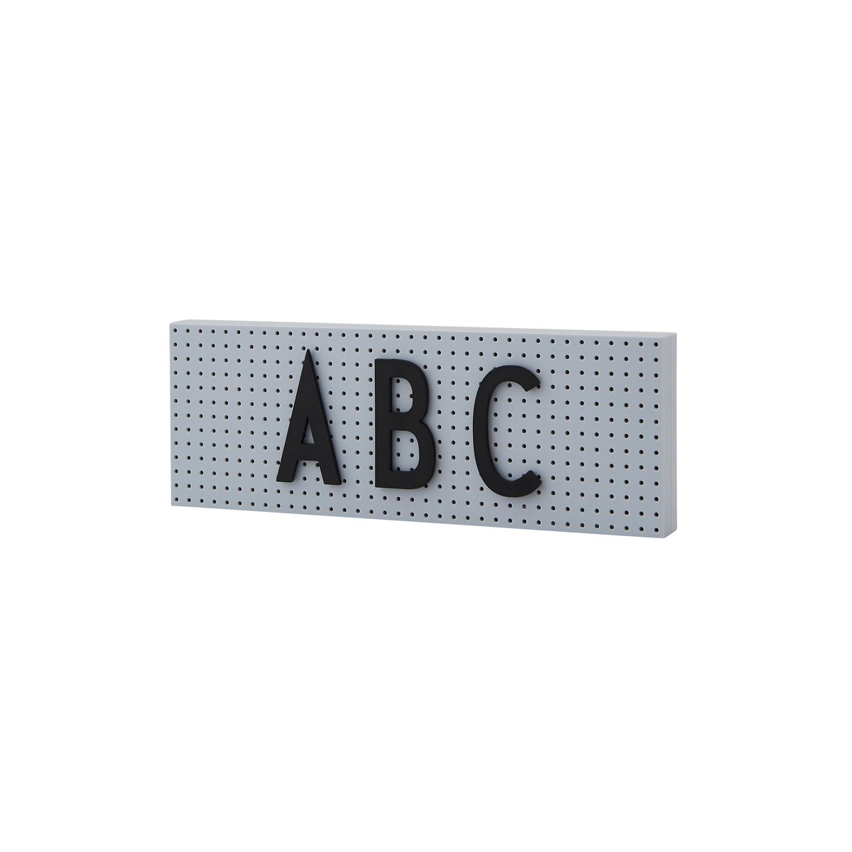 Design Letters letterbord klein grijs | Scandinavisch Interieur | Prikborden | Grijs