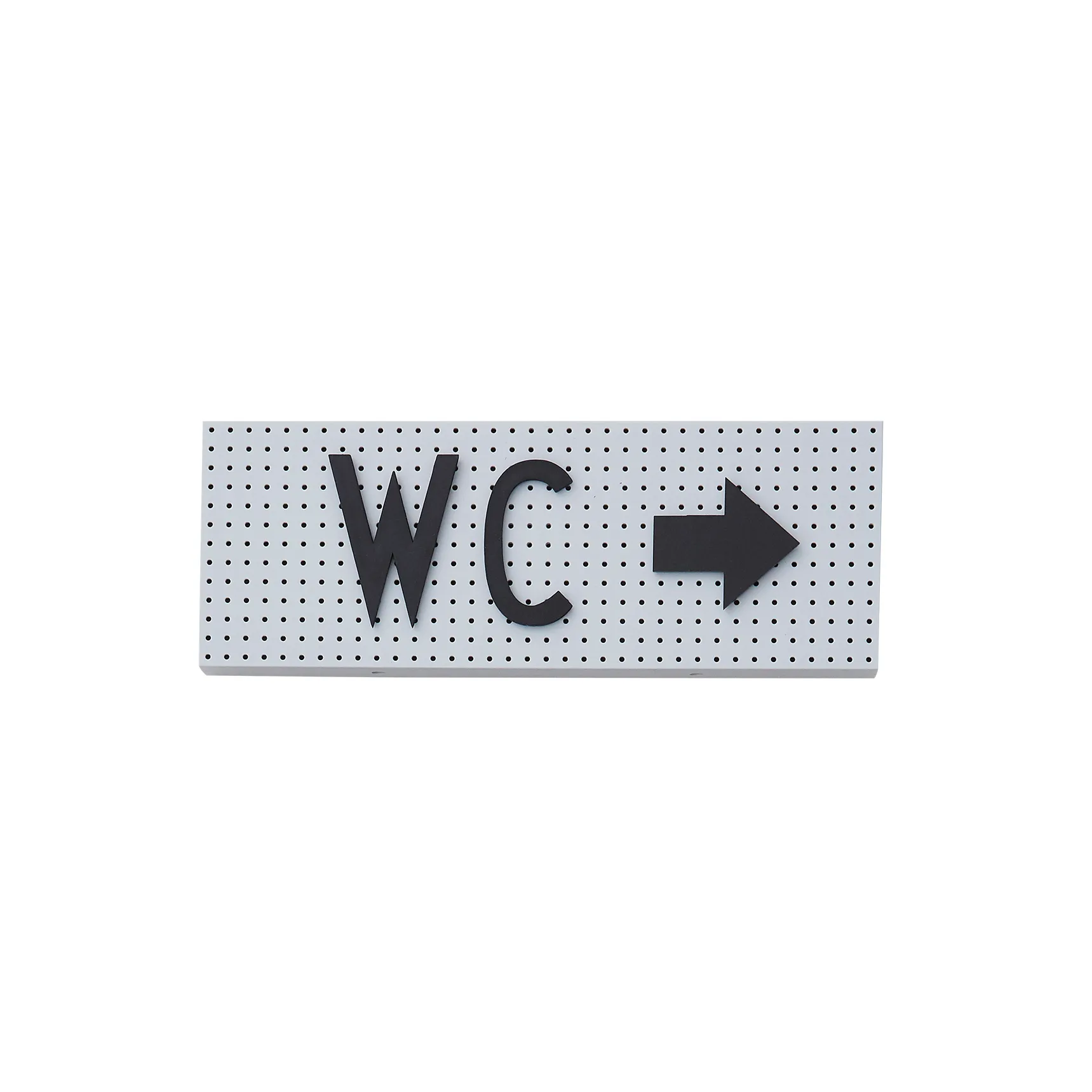 Design Letters letterbord klein, grijs Design Letters