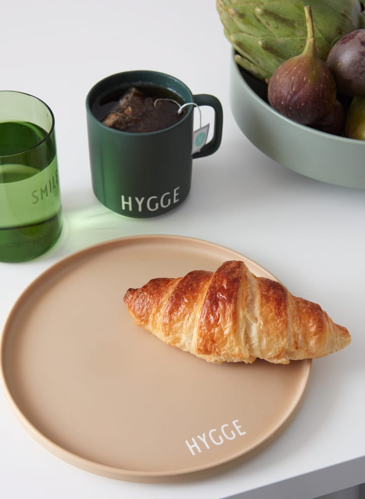 Design Letters lievelingsbeker met oor 25 cl, Hygge-dark green Design Letters