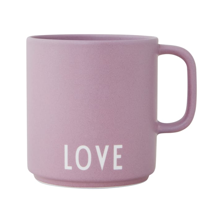 Design Letters lievelingsbeker met oor 25 cl - Love-lavender - Design Letters