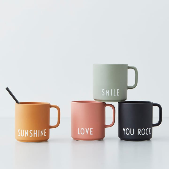 Design Letters lievelingsbeker met oor 25 cl, You rock Design Letters