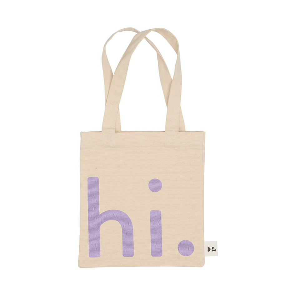 Design Letters Little hi. tas Purple | Scandinavisch Interieur | Opbergmanden | Paars