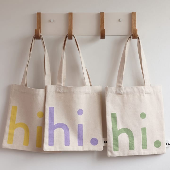 Design Letters Little hi. tas, Purple Design Letters