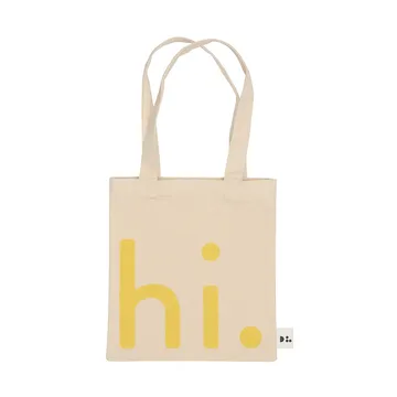 Design Letters Little hi. tas - Yellow - Design Letters