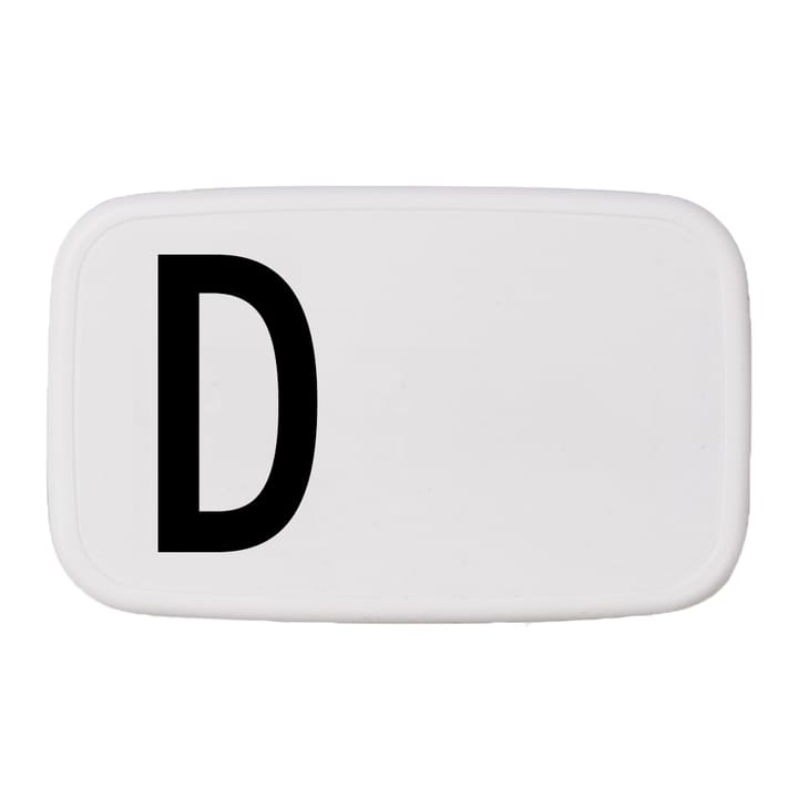 Design Letters lunchbox - D - Design Letters