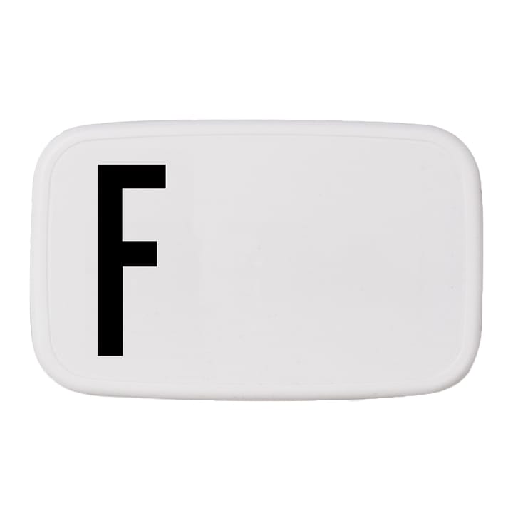 Design Letters lunchbox, F Design Letters