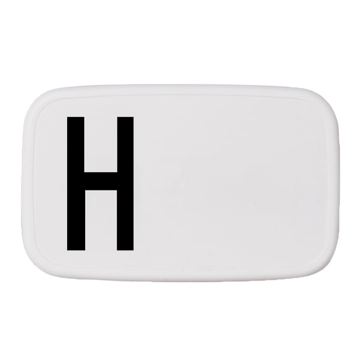 Design Letters lunchbox - H - Design Letters