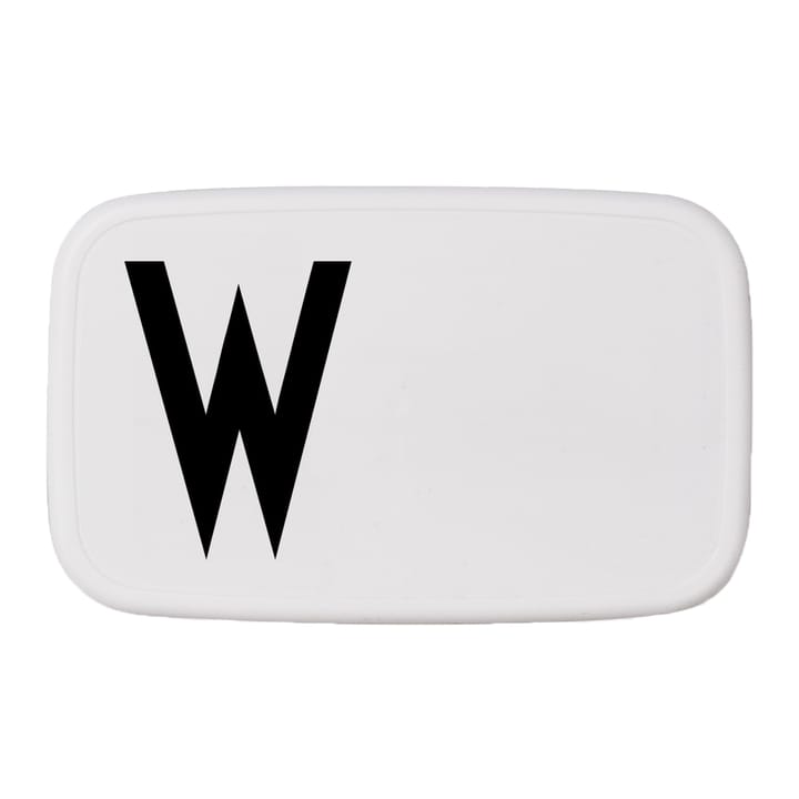 Design Letters lunchbox - W - Design Letters
