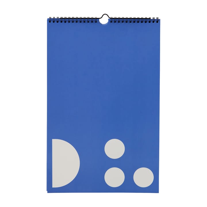 Design Letters maandplanner - Cobalt blue - Design Letters