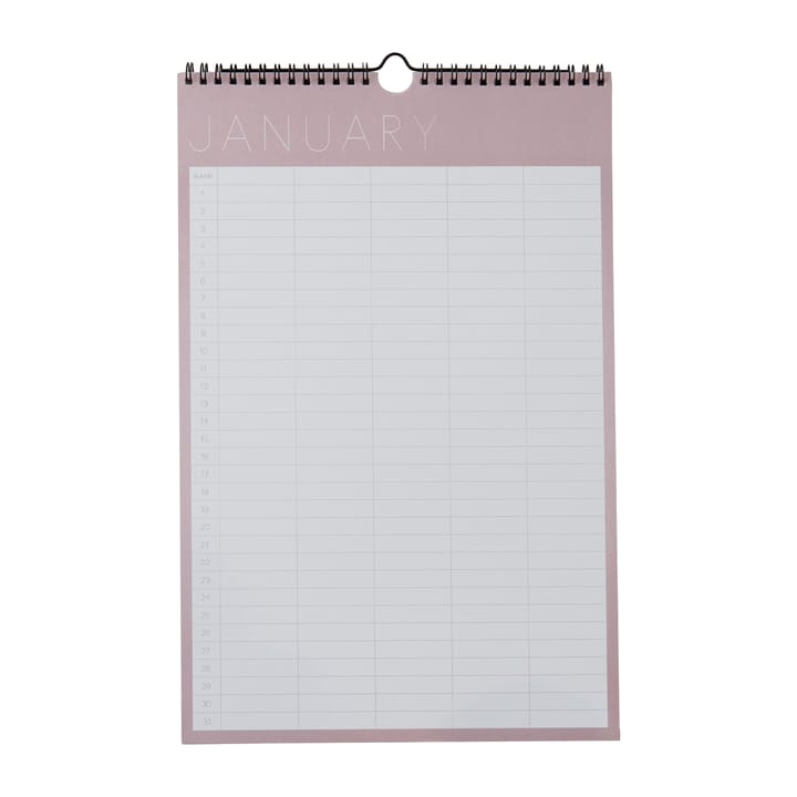Design Letters maandplanner, Lavender Design Letters