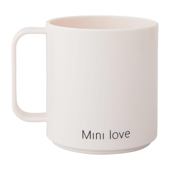 Design Letters Mini Love beker met oor - White - Design Letters