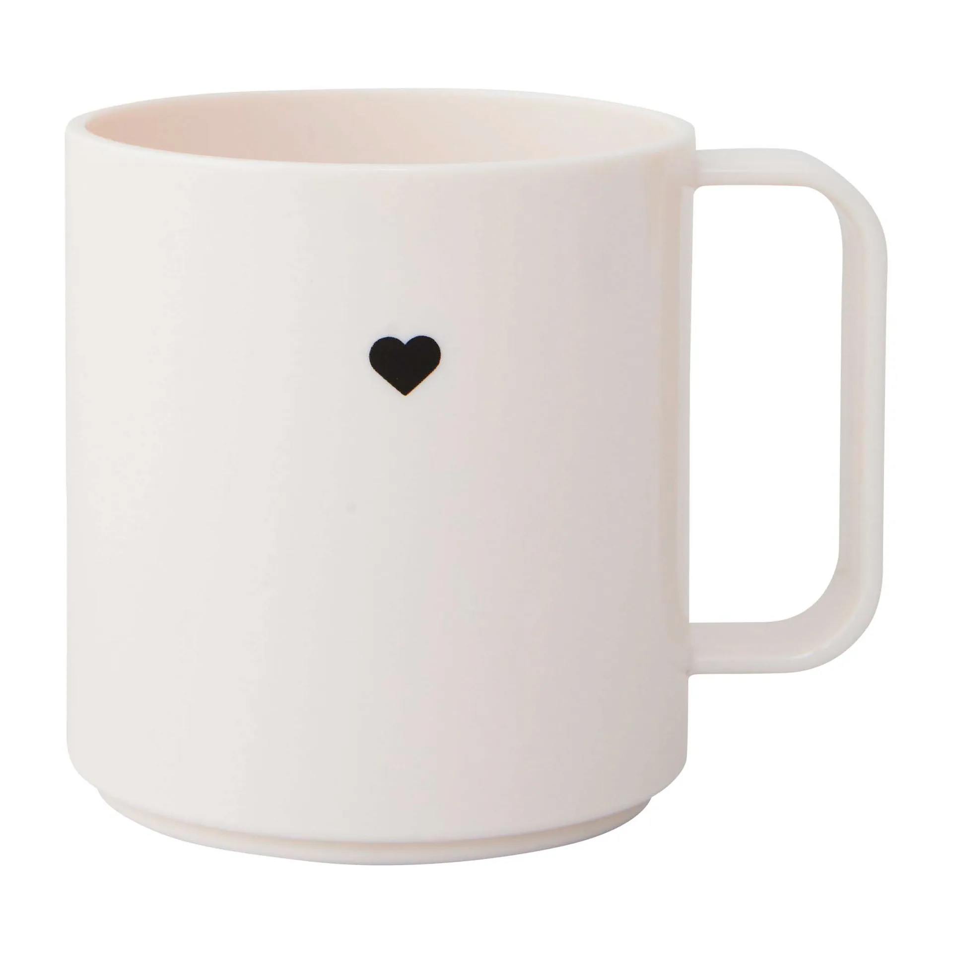 Design Letters Mini Love beker met oor, White Design Letters