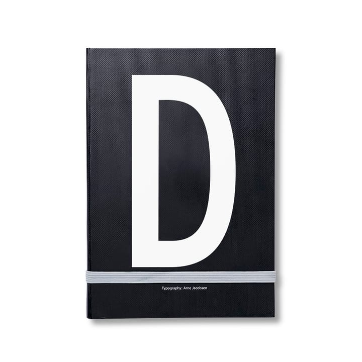 Design Letters persoonlijk notitieboek - D - Design Letters