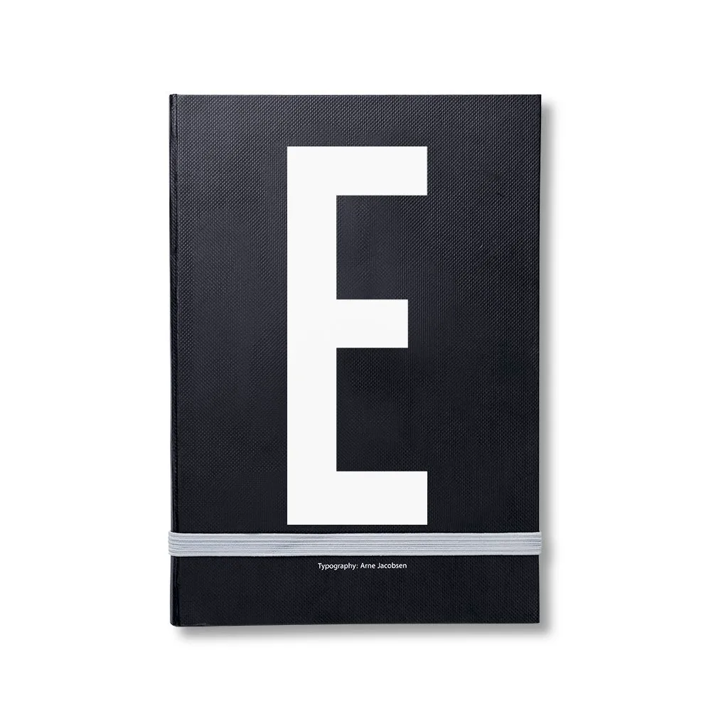 Design Letters persoonlijk notitieboek, E Design Letters