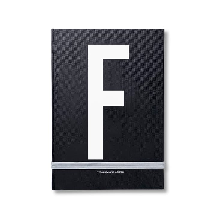 Design Letters persoonlijk notitieboek - F - Design Letters
