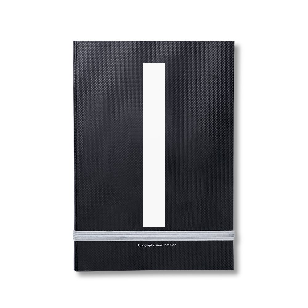 Design Letters persoonlijk notitieboek I | Scandinavisch Interieur | Kalenders & notitieboeken | Zwart