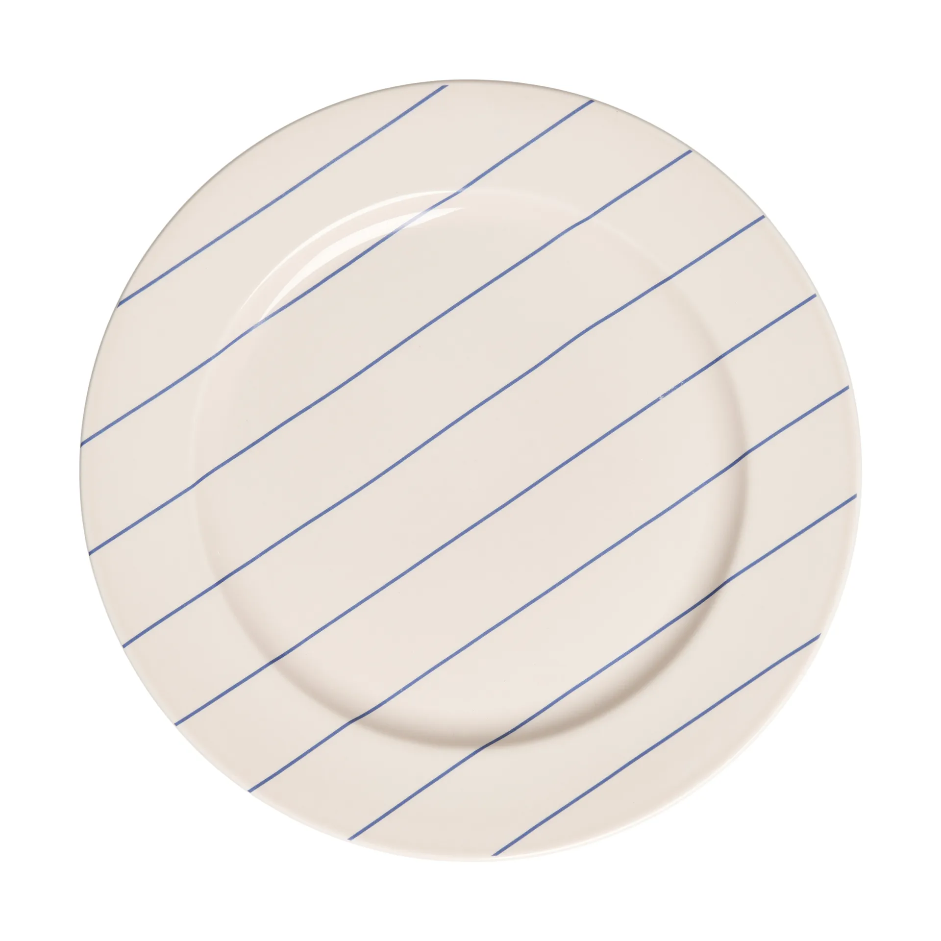 Design Letters Pyjamas bord Ø23 cm, Midnight blue-pastel beige Design Letters