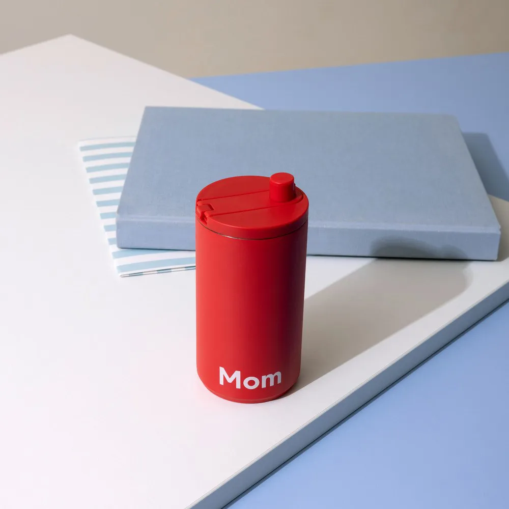 Design Letters reismok 35 cl, Mom-Coral Design Letters