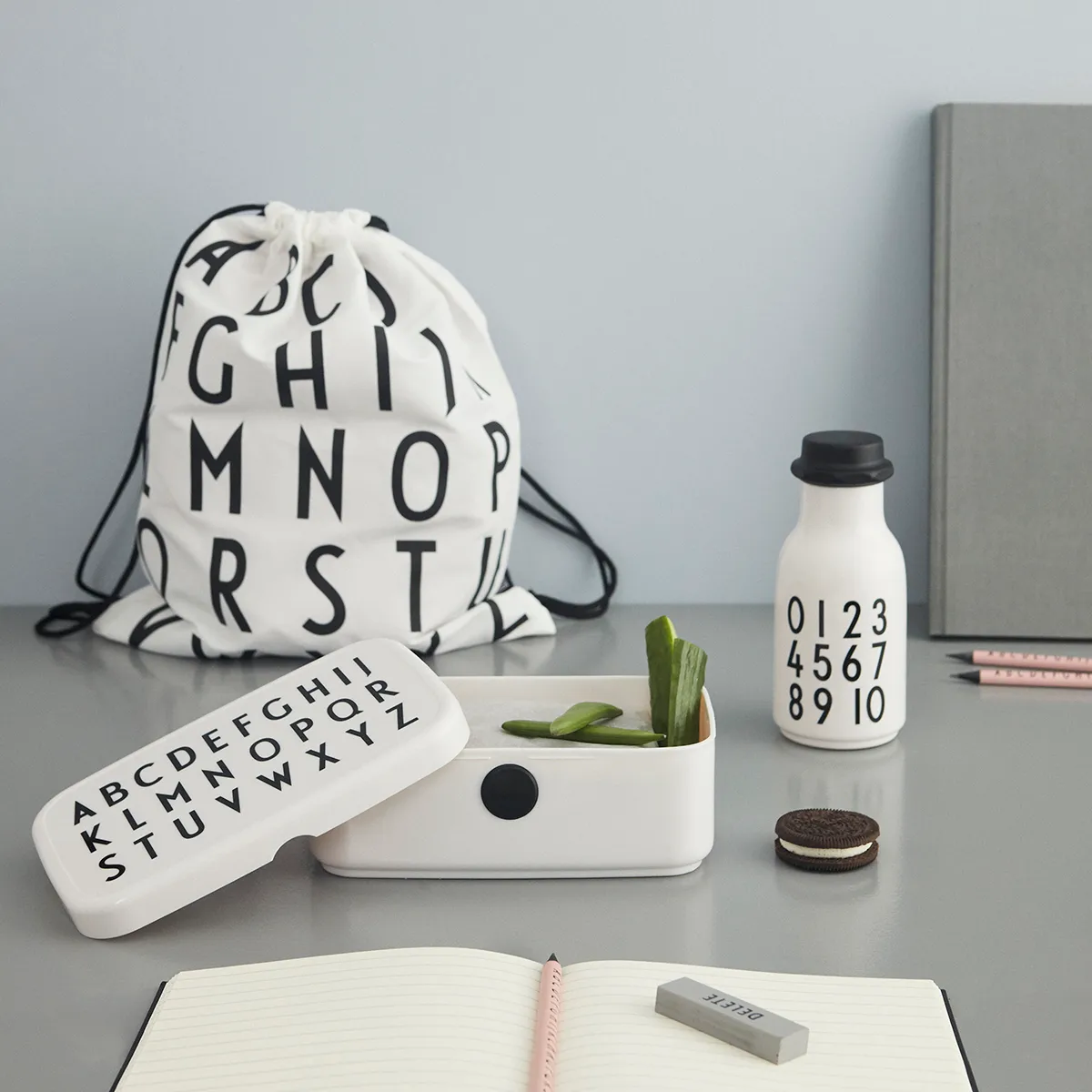 Design Letters schoolstart set, 3-delig Design Letters