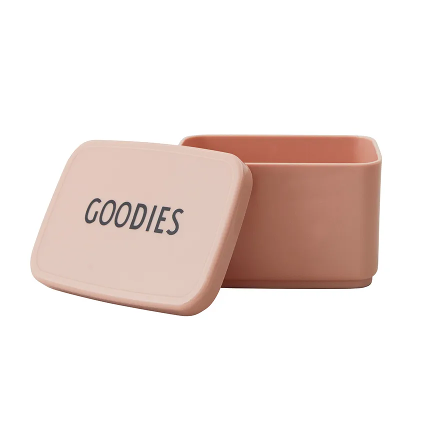 Design Letters snackbox voor lunchbox, Nude Design Letters