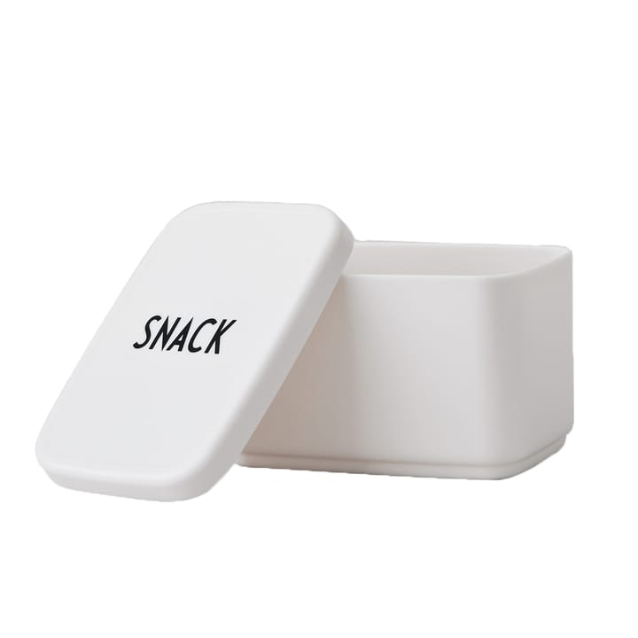 Design Letters snackbox voor lunchbox - wit - Design Letters