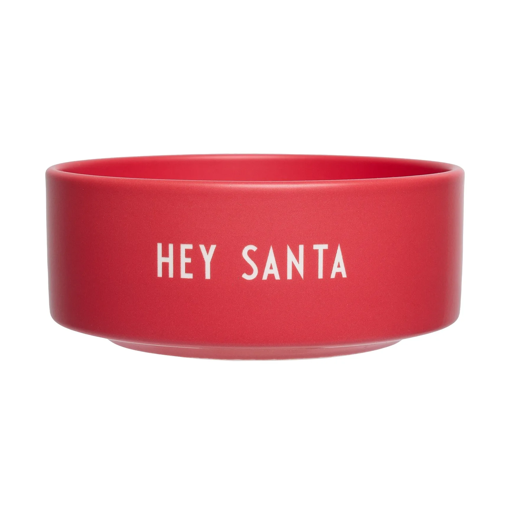 Design Letters snackschaal Ø12 cm, Santa-faded rose Design Letters