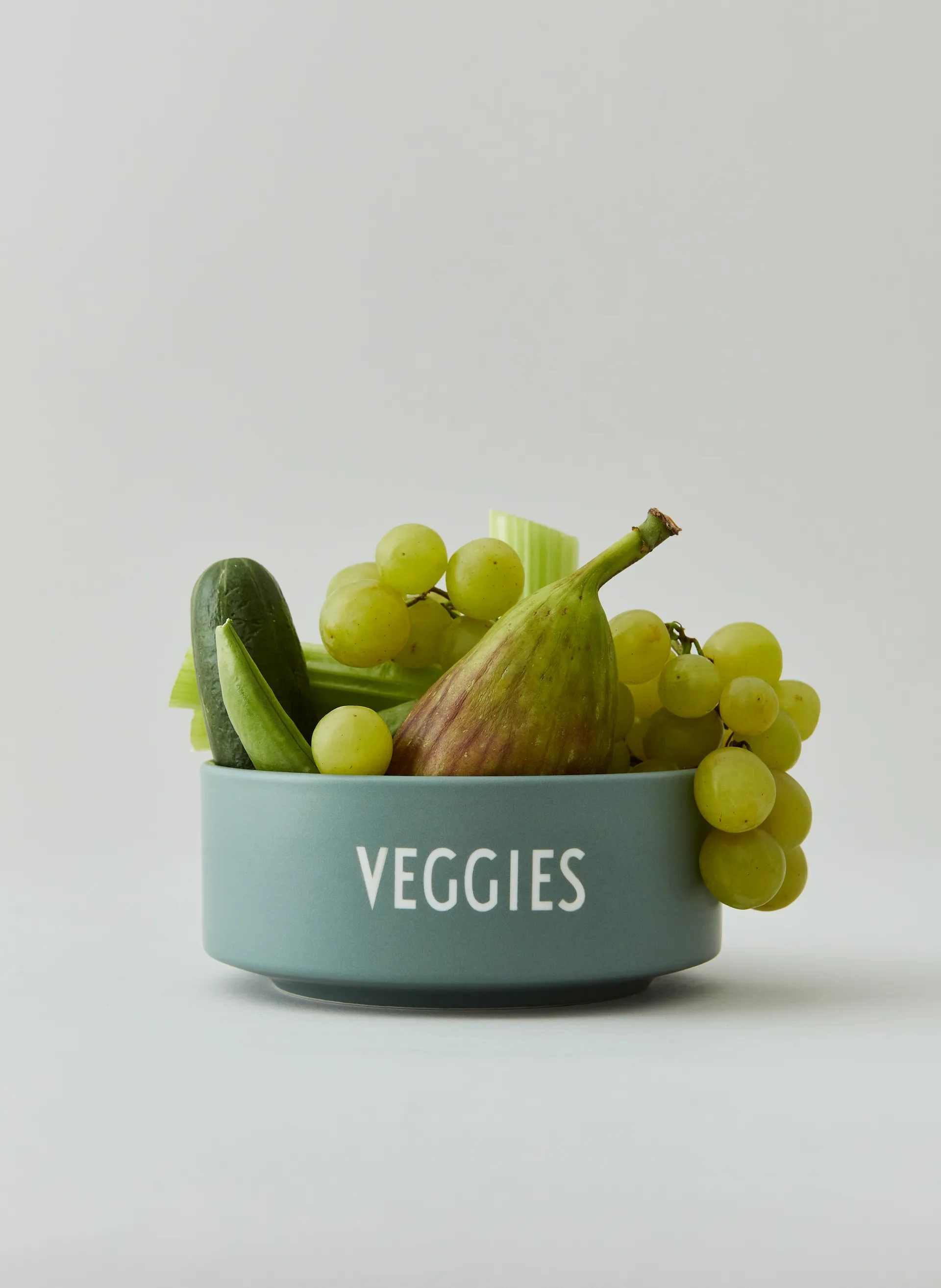 Design Letters snackschaal Ø12 cm, Veggies Design Letters