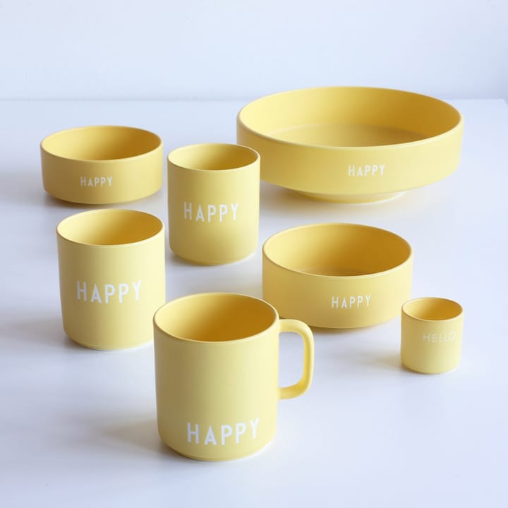 Design Letters snoepschaal Ø12 cm - Yellow - Design Letters