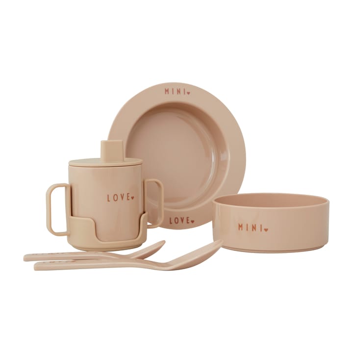 Design Letters startset favoriet mini, Beige Design Letters