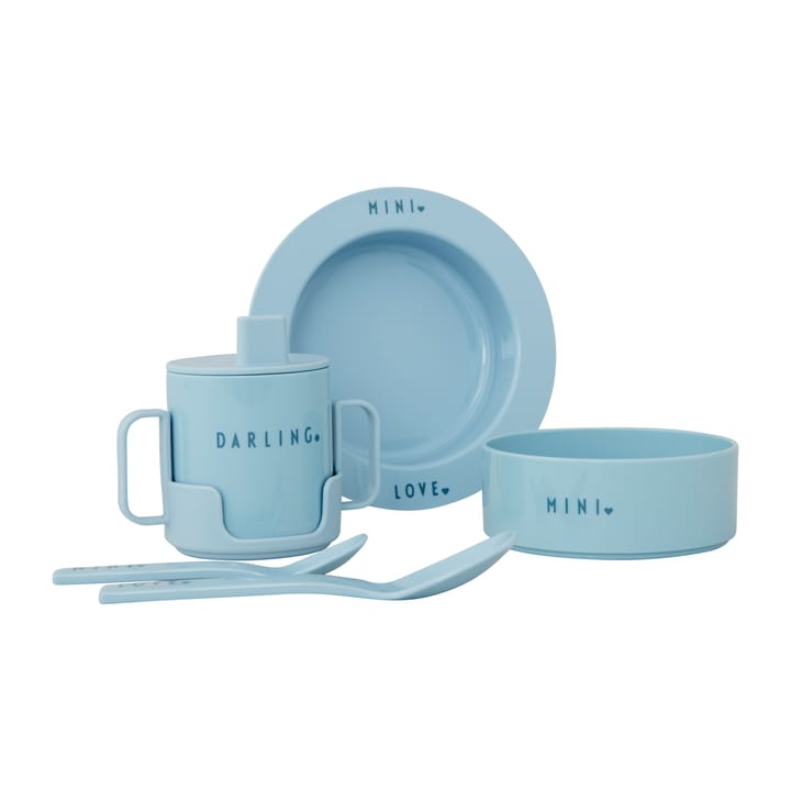 Design Letters startset favoriet mini - Light blue - Design Letters