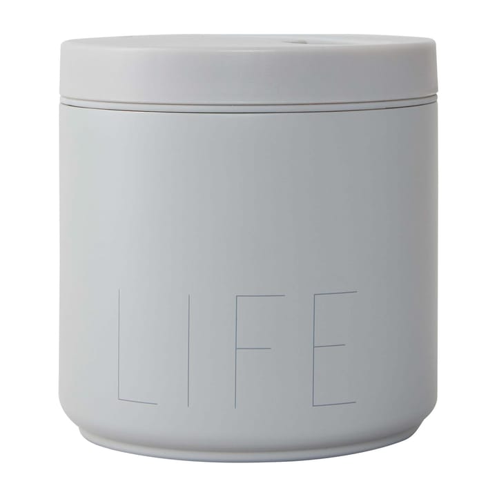 Design Letters thermosbox groot, Life-Grey Design Letters