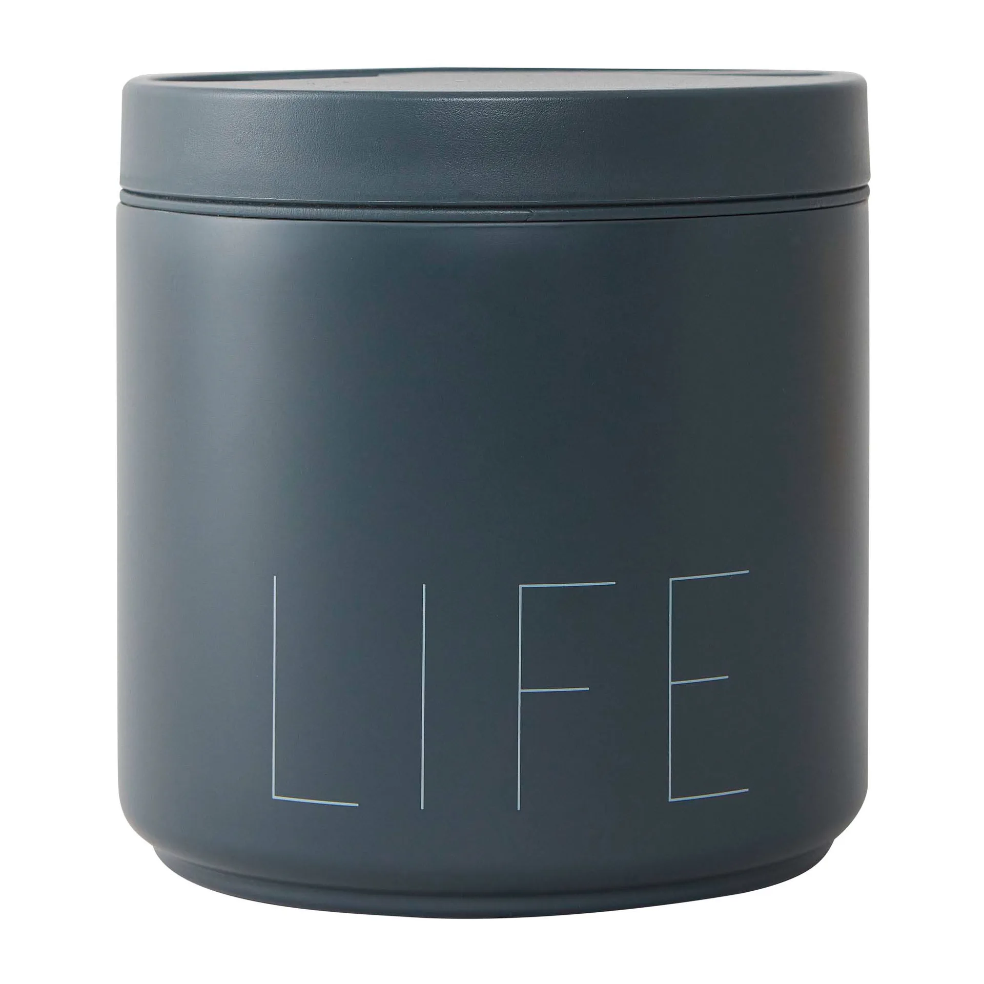 Design Letters thermosbox groot, Life-Royal blue Design Letters