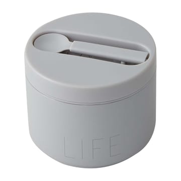 Design Letters thermosbox klein - Life-Grey - Design Letters